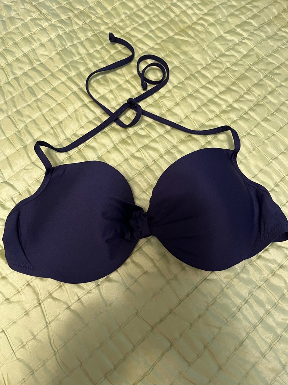 J. Crew Navy Blue Bikini Top